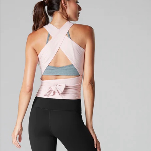 Tavi Noir Wrap Around Tank Top In Bashful XS NWOT - Picture 2 of 3